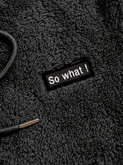 2-Piece Fluffy Men's Outfit Set: Casual Hooded Sweatshirt & Sweatpants Joggers for Winter Fall - Long Sleeve Pullover Hoodie and Soft Fleece Pants