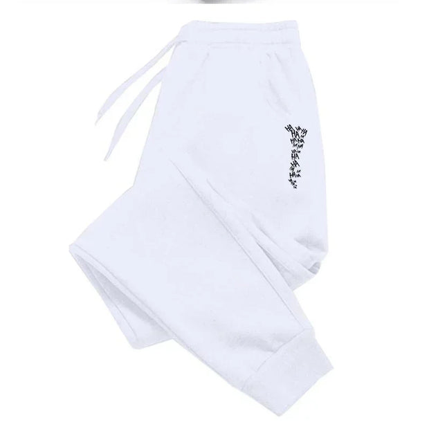Men and Women Sports Pants Soft Fabric Casual Trousers Comfortable Loungewear Fashionable Daily Wear Jogging Pants Unisex