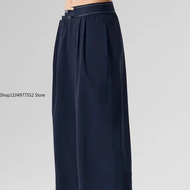 Lightweight Wide Leg Trousers Yoga Pants for Women  Waisted Loose Casual Lounge Travel Work Sweatpants Women