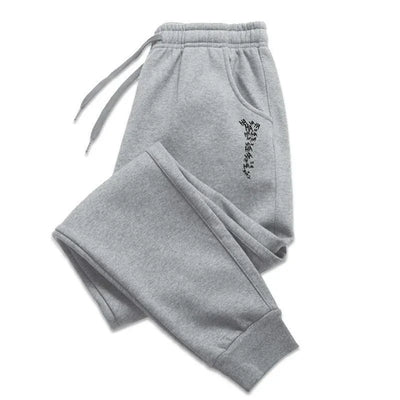 Men and Women Sports Pants Soft Fabric Casual Trousers Comfortable Loungewear Fashionable Daily Wear Jogging Pants Unisex