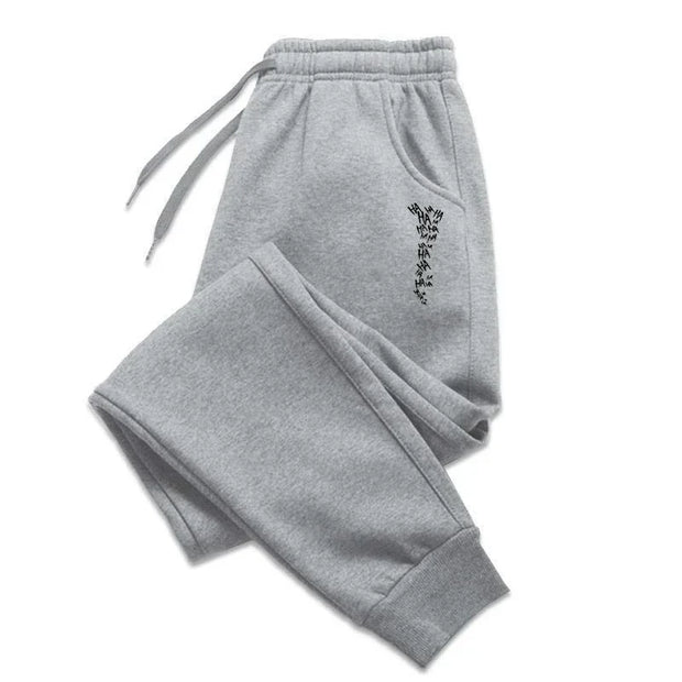 Men and Women Sports Pants Soft Fabric Casual Trousers Comfortable Loungewear Fashionable Daily Wear Jogging Pants Unisex