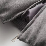 women's clothing 2025 new simple basic versatile stand-up collar loose bread coat casual cotton coat