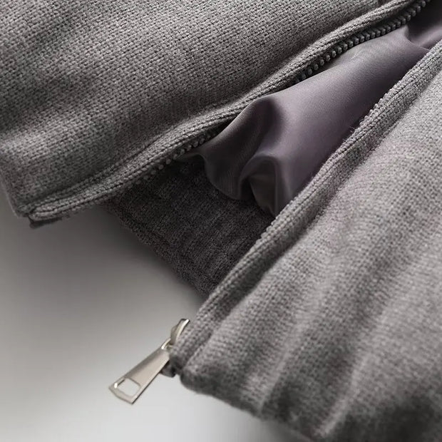 women's clothing 2025 new simple basic versatile stand-up collar loose bread coat casual cotton coat