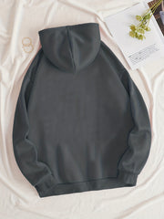 Dog Mom Print Hoodie, Casual Kangaroo Pocket Drawstring Hoodies Sweatshirt, Women's Clothing